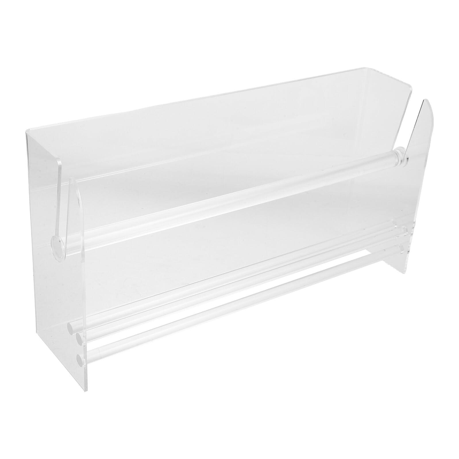SHINEOFI Dispenser Regolabile per Etichette in Acrilico, Leggero e Organizzatore per Pezzi di Adesivi, per Cucina e Scrivania