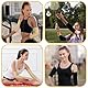 JEYORZY 2 Paar Abnehmen Arm Ärmel,Schlankmachende Kompression Armformer,Arm Elastische Kompression,Oberarm Shaper Massagegeraet,Abnehmen Arm Shaper Compression Arm Sleeve für Ellbogen Arm Sleeve