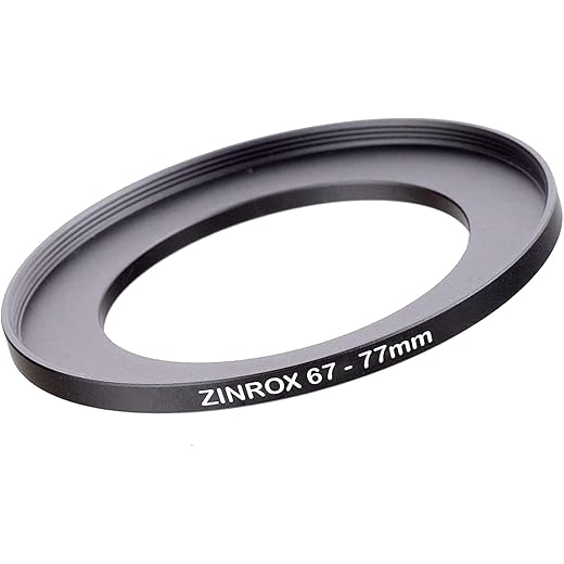 Step Up Lens Filter Adapter Ring 67-77mm