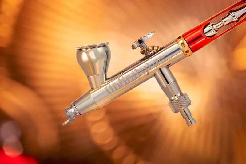 エアブラシ HARDER & STEENBECK infinity Cult Harder & Steenbeck Aerógrafo, Infinity 2024 Crplus 2 Em 1