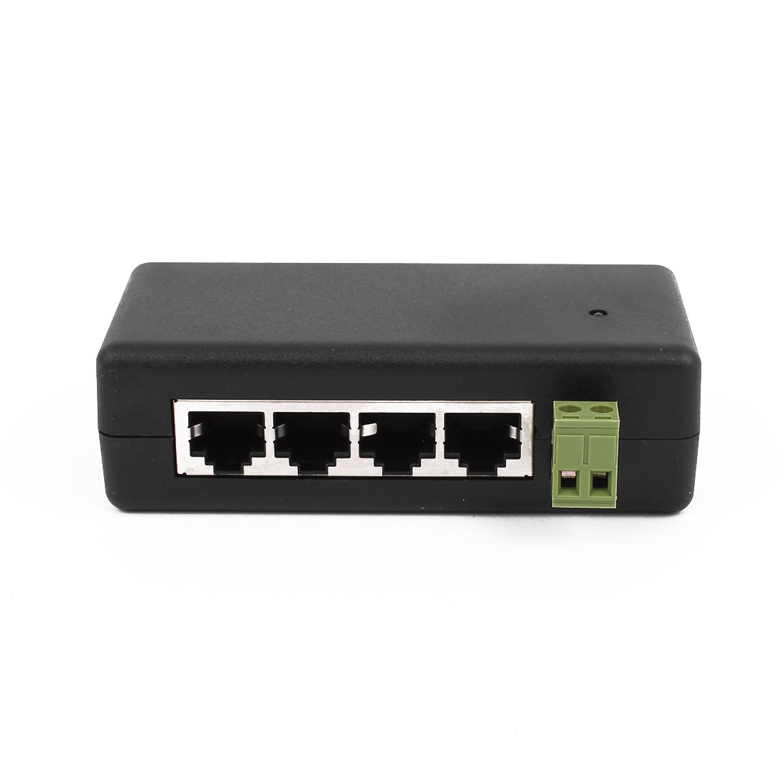 Aexit Cztery rozdzielacze DC9V POE 4 porty LAN POE Skrzynka zasilająca Ethernet dla zestawu kamery IP(DC9V quatre séparateurs POE 4 POE LAN Ports Kit Ethernet boîtier alimentation