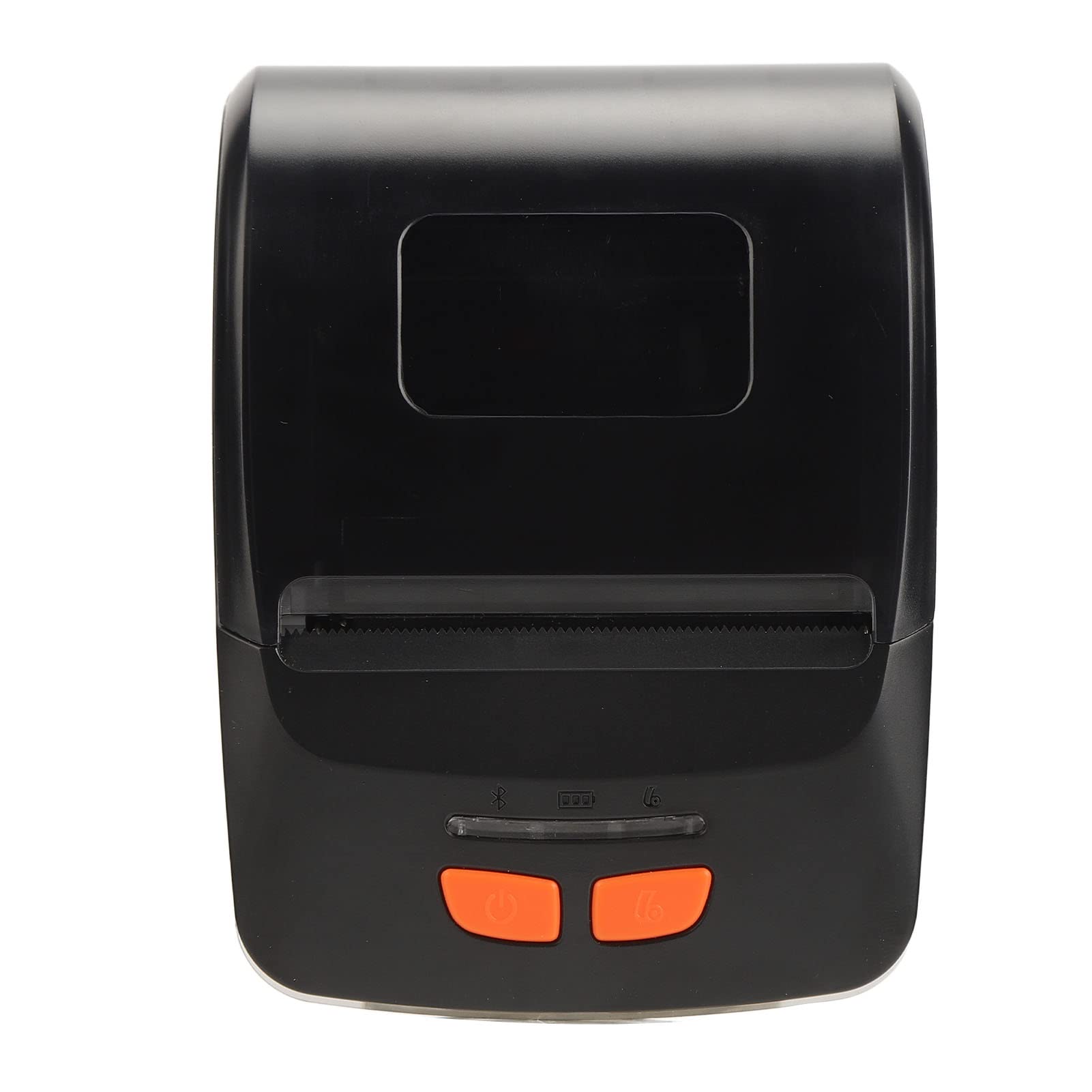 Mini Stampante Termica per Ricevute da 57 Mm, da 60 a 150 Mm/s Stampante per Etichette Portatile Bluetooth a Stampa Rapida, per la Vendita Al Dettaglio di Ristoranti, Compatibile con Android/OS(Nero)