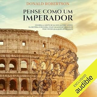 Pense como um imperador Audiolivro Por Donald Robertson capa