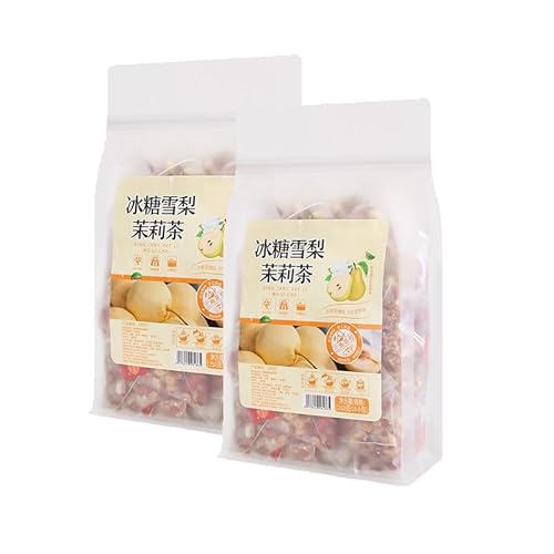 Peze ?韵堂 冰糖雪梨茉莉茶 三角包 冷泡茶冲水?? 250克(25小包)*2