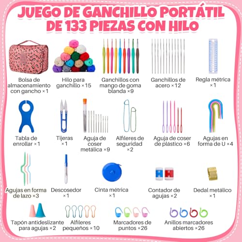 Reviews de Kits para tejer con aguja de lengüeta Top 10. 8 Imagen adicional
