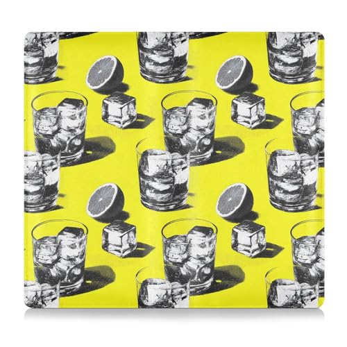 Car Registration and Insurance Holders Ice Pattern Print, PU Leather for License Documents Cards2