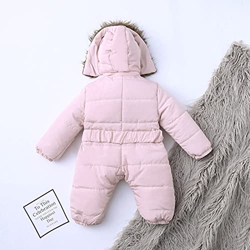 Generic POLGCS3CDV6G Outerwear Romper Coat Warm Infant Baby Jacket Snowsuit Hooded Jumpsuit Girls Snow thumb #3