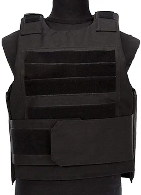 Gilet Tactique Police Black Hawk Airsoft Ajustable - Protection Extérieure Léger