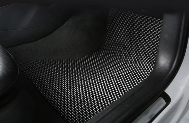 CDEFG Compatibile con Toyota CHR C-HR 2016-2021 2022 2023 Tappetino Antiscivolo Antipolvere AntiGraffio C-HR Tappetini in Gomma per Interni Auto CHR 2022 Accessori (Rosso