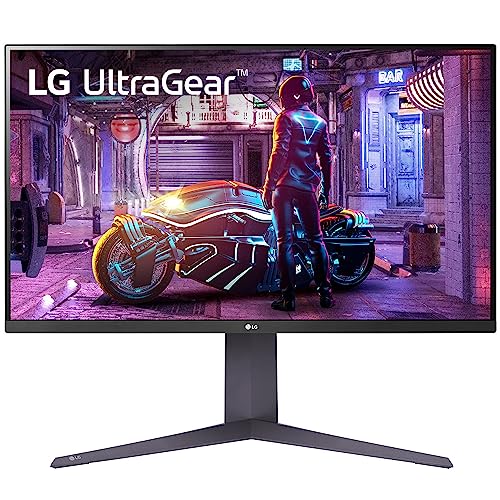LG UltraGear™ Gaming Monitor(32″) 4K UHD (3840 x 2160) 144 Hz, 1ms for Peak performance, HDR10, AMD FreeSync™ Premium, Anti-Glare, Height Adjustment, Pivot, Speakers, HDMI, DP, HP Out, 32GQ750 (Black)