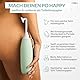 Hey Nature Po Dusche mint, mobiles Bidet für eine sanfte, hygienische Reinigung des Intimbereichs. Podusche für Hilfe im Wochenbett, bei Hämorrhoiden & als Alternative zu feuchtem Toilettenpapier