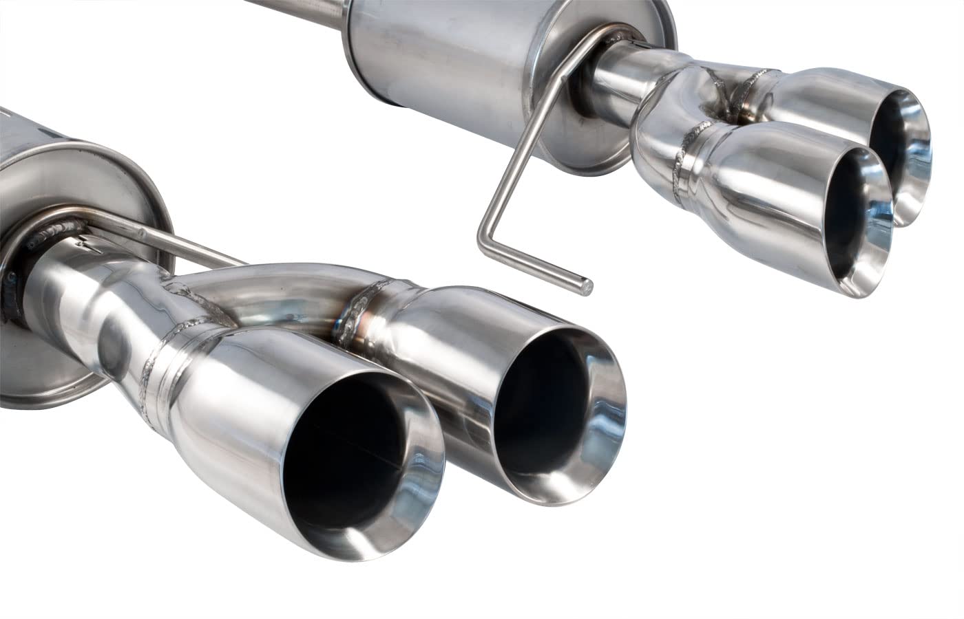Amazon.com: ROUSH 422097 Axle Back Quad Tip Exhaust for 2018-2022