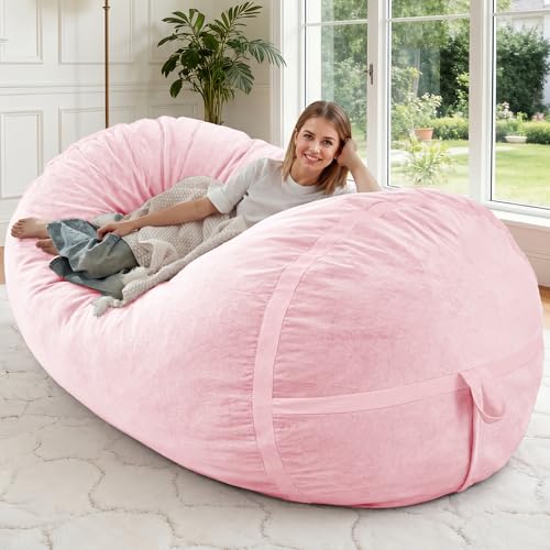 Image of 5FT Bean Bag Chair 5'Giant Bean Bag Chairs with Adults, Large Beanbag Chair