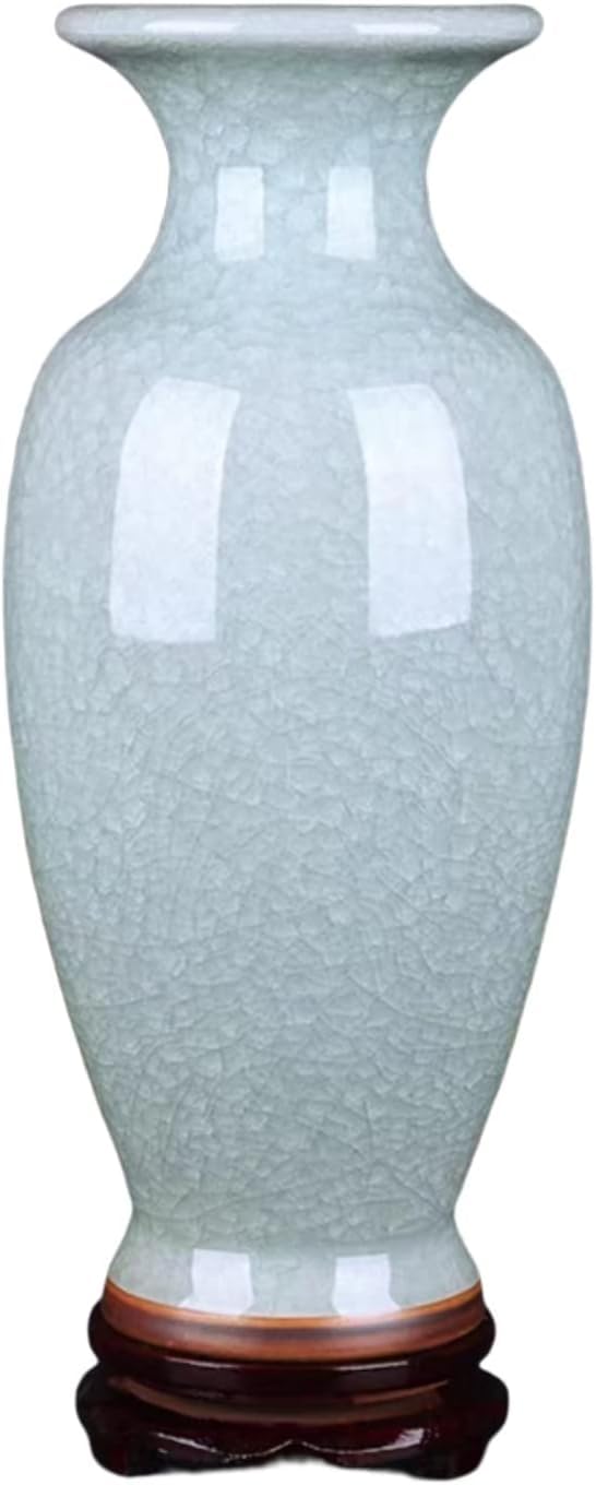 Vases Jingdezhen Ceramic Handicraft Chinese Antique Cracked Glaze Porcelain Living Decoration Collection Gifts 52×18cm