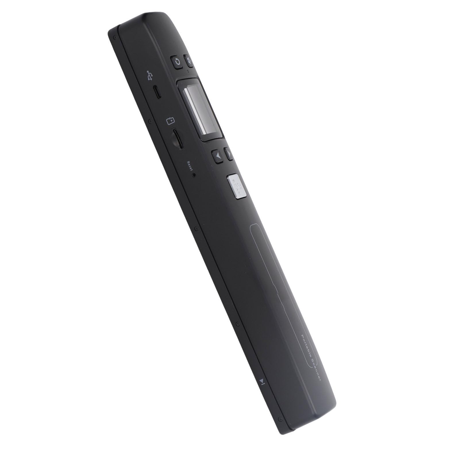 Scanner Fotografico, Scansione HD Scanner per Documenti Mobile Compatto Custodia in ABS con Doppio Rullo per la Scuola