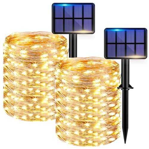 Kolpop Lot De 3 Guirlandes Lumineuses Solaires étanches Pour