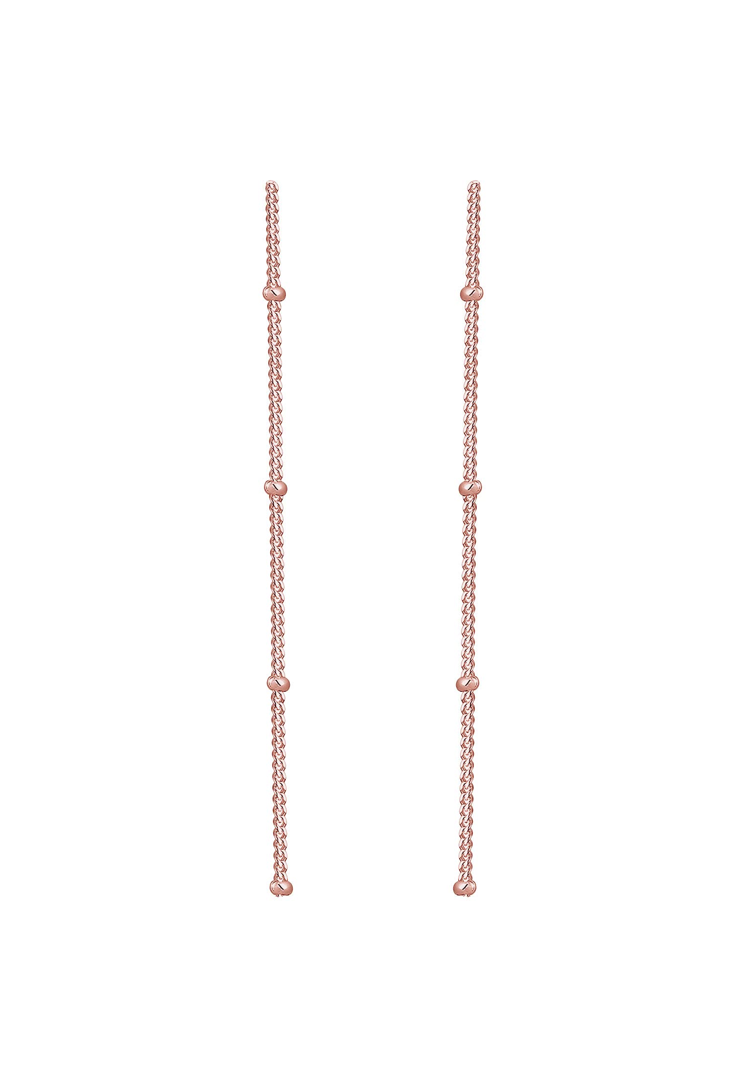 Elli Ohrringe Damen Hänger Kugel Minimal Basic Durchzieher 925 Silber