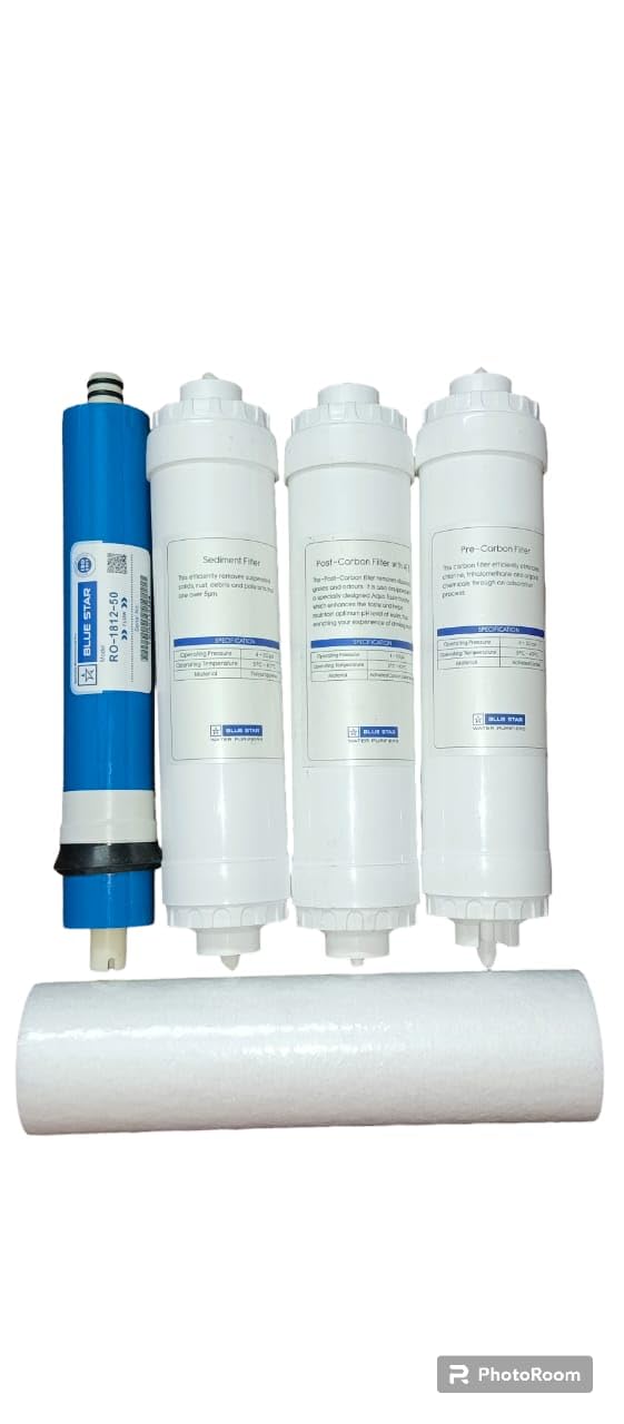 Blue star RO Filter set Blue star water purifier filter kit,with RO