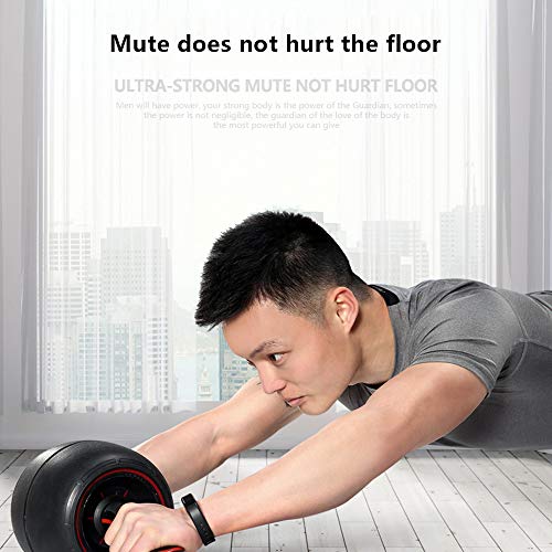 Aymsds Rolo Fitness Equipment-Ab Rolo para Exercícios Abdominais, Equipamento de Fitness em Casa, Ro
