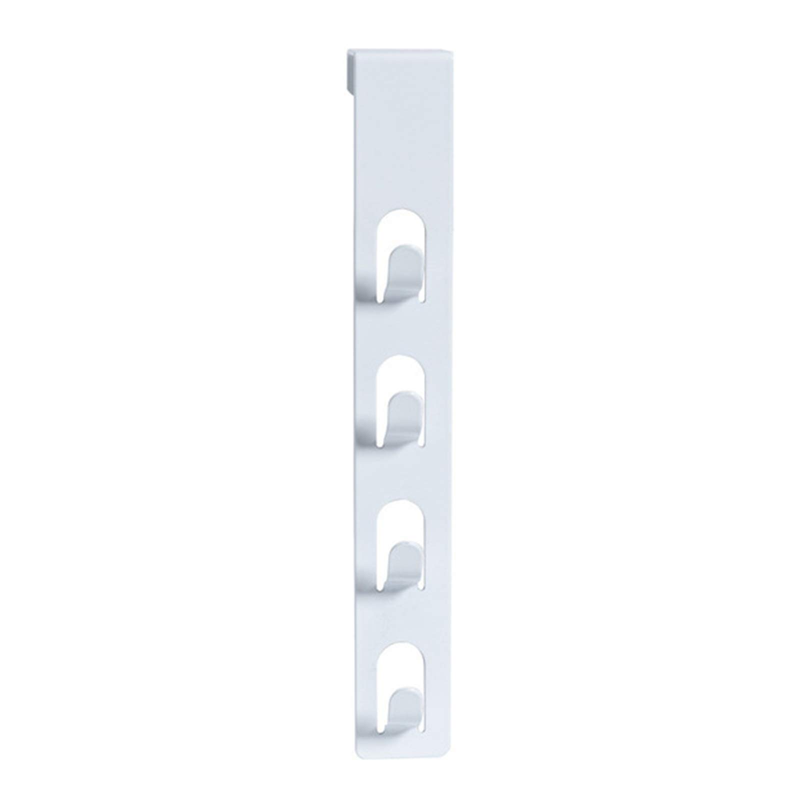 Selbstklebende Haken Türhaken Türhaken Ordnungsorganizer für Zuhause Hängende Halterhaken Küche Badezimmer Werkzeuge Solide und robust (Color : Black, S