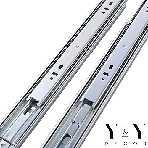 Y&Y Decor Pack Of 10 Pairs 18-Inch Ball Bearing Full Extension Drawer Slides thumb #1
