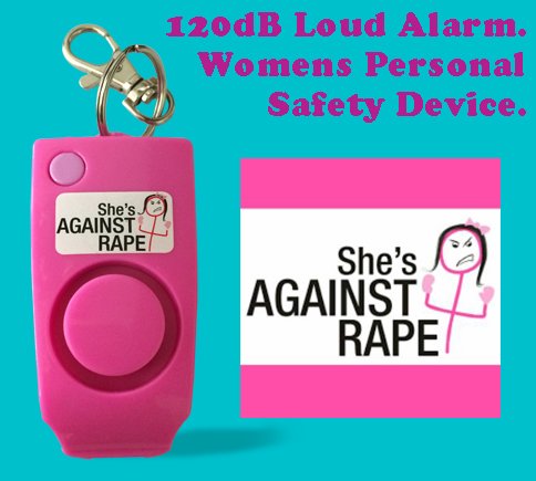 Gadget Hero's She’s Against Rape, Women Safety Device With Alarm...