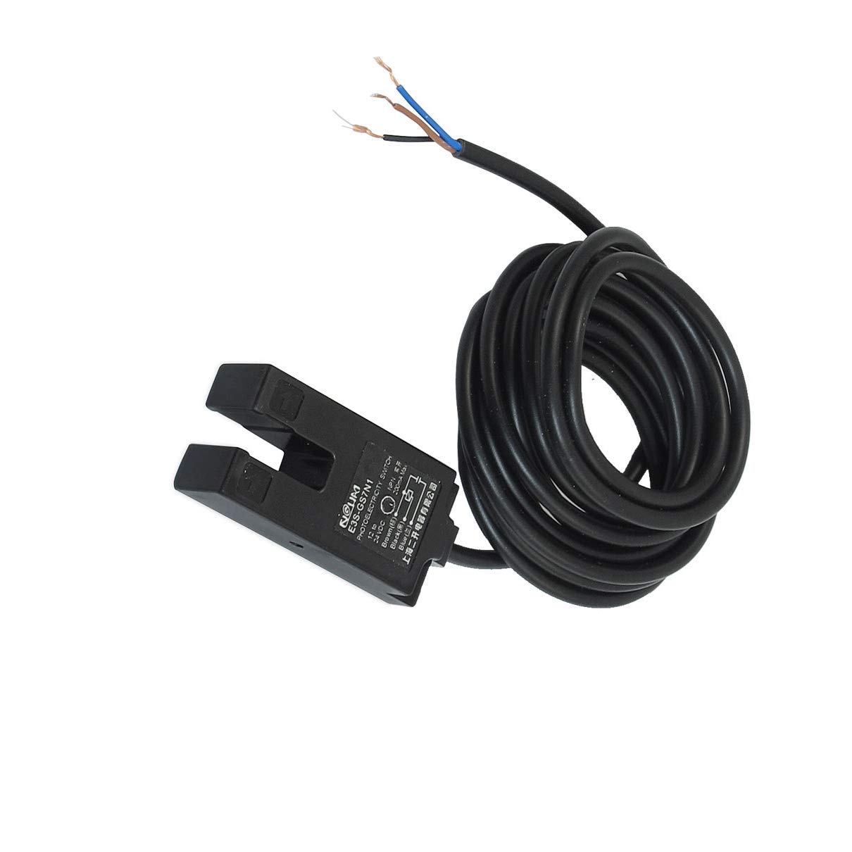 Aexit DC12-24V NPN Relays NO 400mm Infrared Ray PC Board Relays Photoelectric Sensor