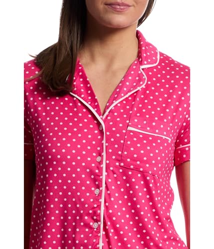 Image of kate spade new york Short Sleeve Cropped PJ Set