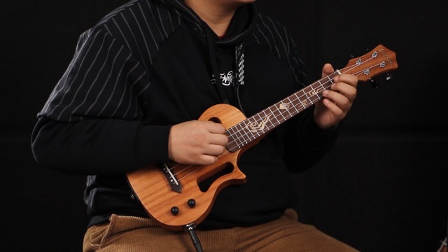 Amazon.com: Silent Ukulele, Lotkey 23 Inch Okoume Body