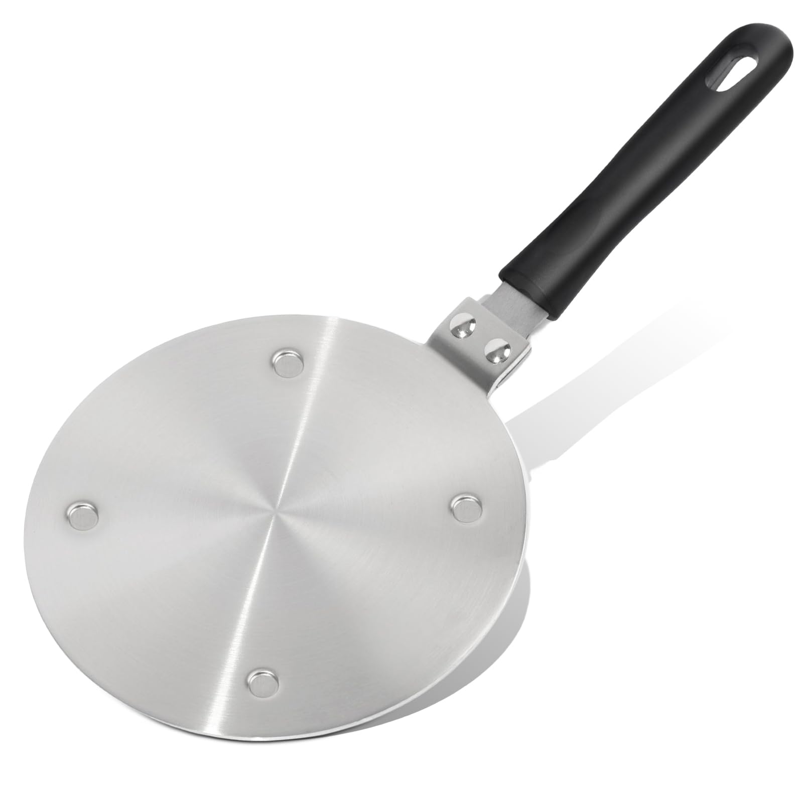 Adaptador Induccion, 20cm Adaptador Placa Induccion, Adaptador Para Induccion Con Asa Desmontable, Adaptador De Placa De Inducción De Acero Inoxidable Para Utilizar Cafeteras Y Utensilios De Cocina