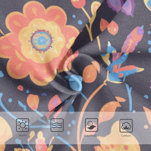 KLL Bohemian Toddler Boys' Comfort Athletic Underwear Cute Children Undies3