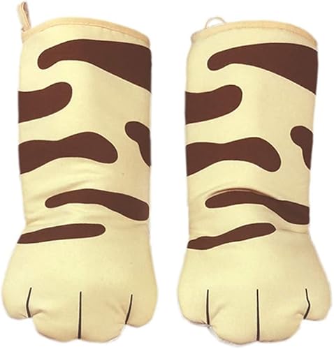 Miniatura 4 de Guantes de cocina para horno, resistentes al calor, 1 par de garras