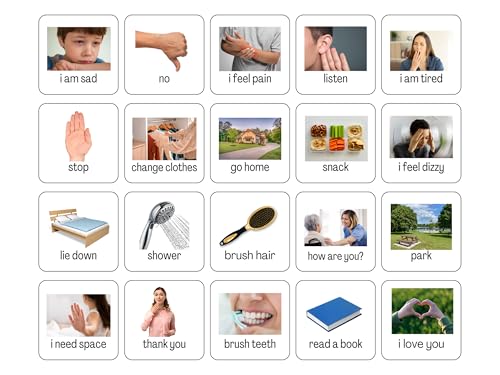 Communication Cards Realistic Images for Non Verbal Adults and Children, Speech Delay, Special Needs Visual Aid - Image 8