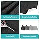JAHOMFAI Flicken Selbstklebend Stoff 20cmx2m Leinen Reparatur Patches Autositz Reparaturset Stoff Rollverpackung Ideal für Sofas, Autositze, Möbel, Vorhänge