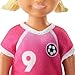 Barbie Soccer Coach Playset with Brunette Soccer Coach Doll, Student Doll and Accessories