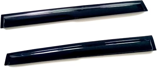 Miniatura 4 de Deflectores de visera de ventana, protectores de lluvia compatibles con Toyota Tundra Crewmax 2007-2021