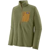 PATAGONIA M's R1 Air Zip Neck 40245 Buckhorn Green L Hombre