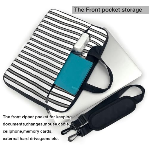 Funda delgada para laptop con correa y bolsa miniatura 3