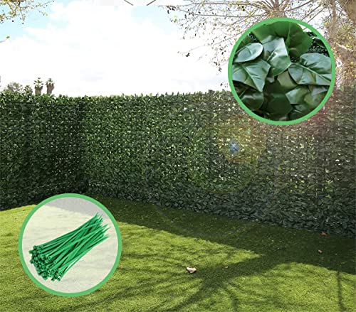 Heritage Hill HH-FWC-IDG-PARENT Artificial Ivy Fence Privacy Screen - Faux Ivy Privacy Fence Screen thumb #8