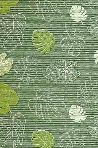 Friedola Bodenbelag Sympa Nova Premium Weichschaum Badematte Matte Monstera grün 130 breit...