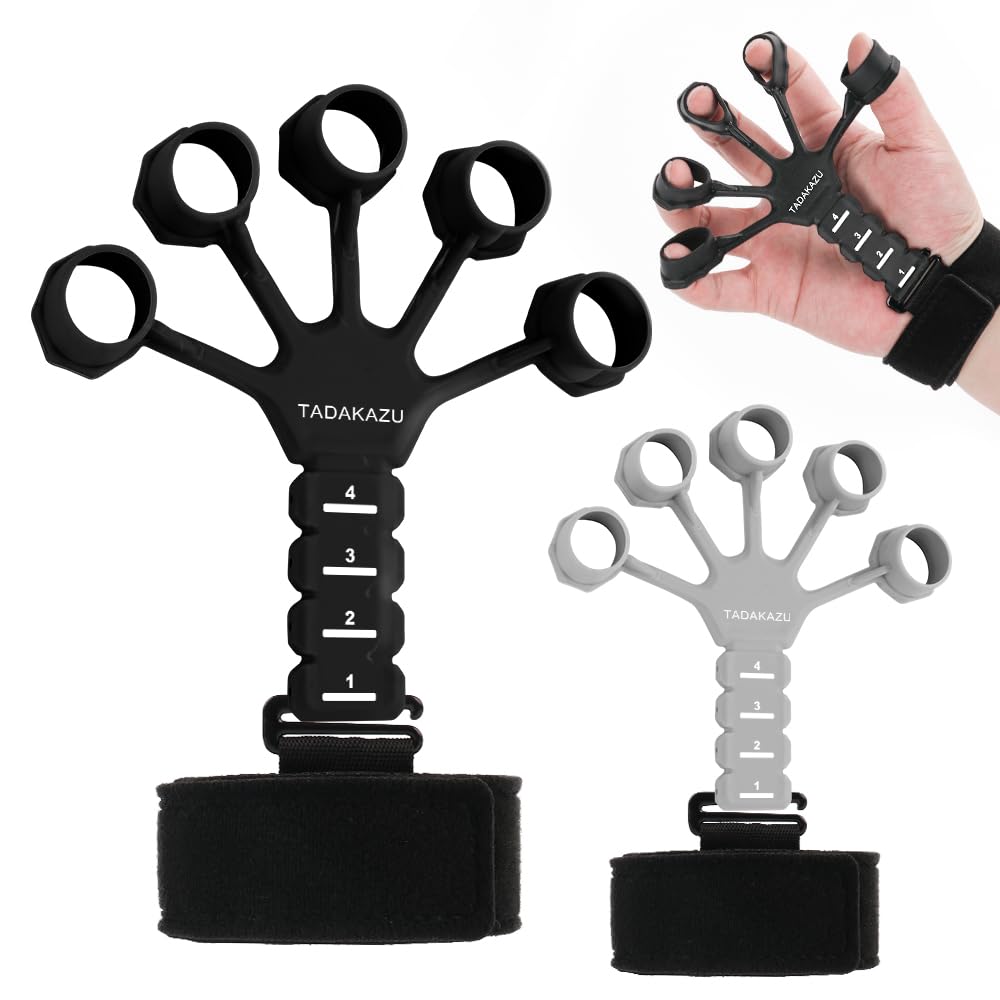 Grip Strength Trainer, Hand Grip Strengthener for Therapy Relieve Pain Arthritis, Forearm Hand Strengthener, Finger Stretcher