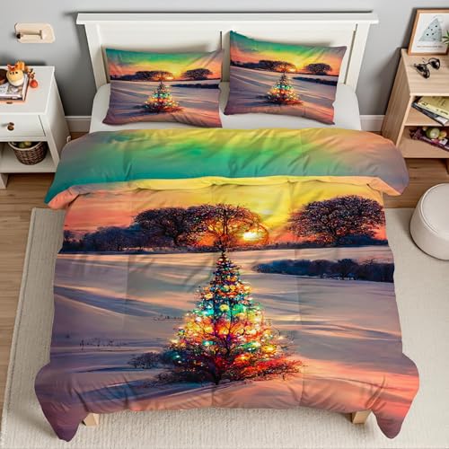 Housse de couette 200x200 en microfibres douces avec fermeture éclair