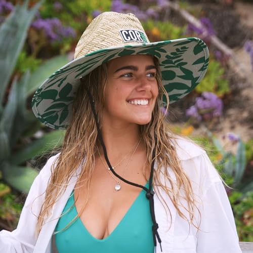Gorro clásico de paja para sol COR surf unisex con protección UPF 50+ miniatura 5