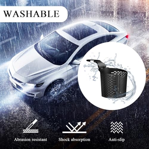 Portavasos Trasero Para Auto Ohleats Negro miniatura 5