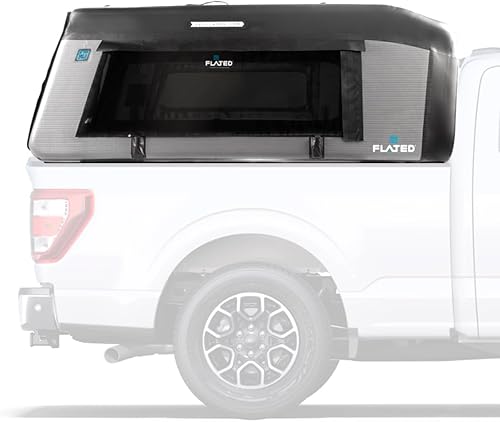 FLATED Air-Topper una tapa de camión inflableplegable para acampar viajes por carretera y más cama corta de 55 pies Toyota GM Ford RAM