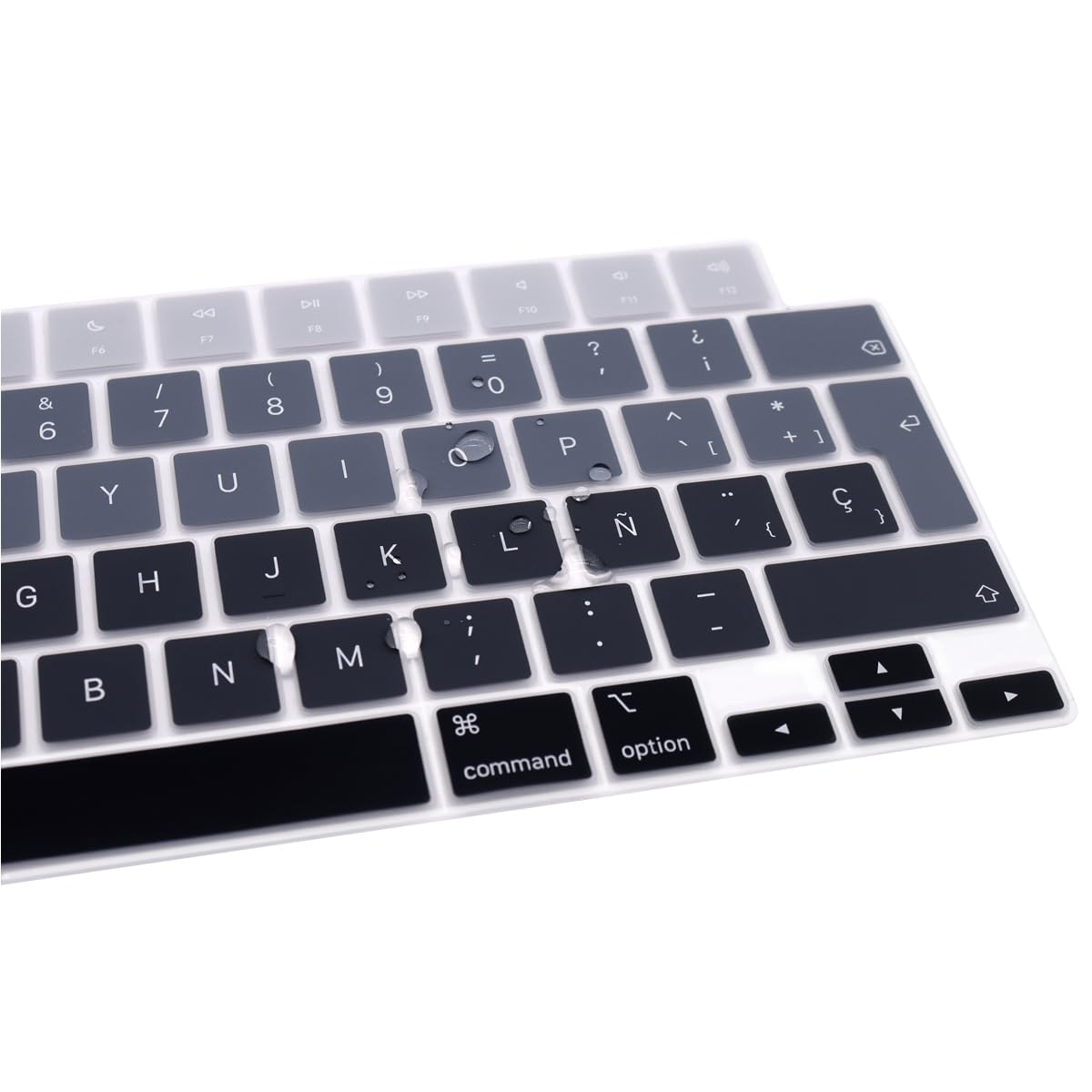 Amazon.co.jp: スペイン語薄型キーボードカバー EUレイアウト MacBook