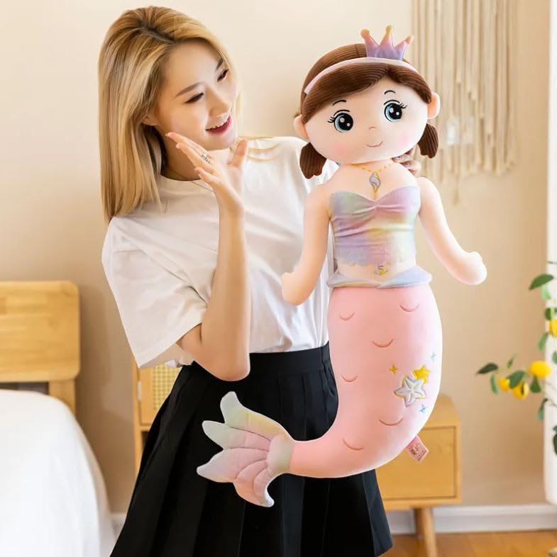 Image of Storescent Soft Toys for Kids - Stuffed Animal Plush Soft Toy for Boys & Girls | Plushie Toy Cute Fish 75cm