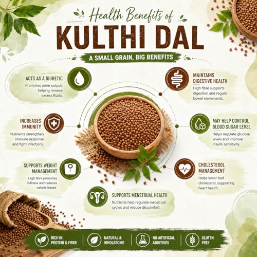 Image of Pearl Organic Fresh Organic Kulthi Dal (Horse Gram) 750g