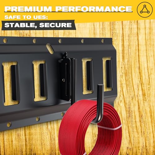 Image of E Track Accessories, 10 Pack 2.8 Inch Heavy Duty J Hooks Trailer Storage