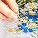 Essentials By Leisure Arts Aida Cloth, 11 Count, Cream Cross Stitch Fabric, Embroidery Fabric, Cross Stitch Supplies for Crafting, Stitching, and Sewing Projects 30X36